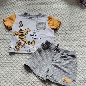 Disney Tigger Top and Short